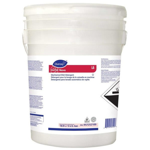 Suma Nova L6, 5 Gallon Non-Chlorinated Dish Liquid