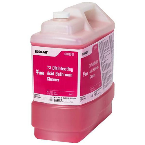 Ecolab 2.5 G. 73 Disinfecting Acid Bathroom Cleaner