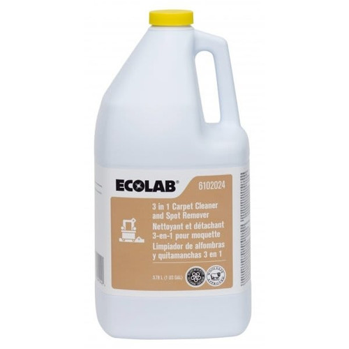 Ecolab 1 Gal. 3 In 1 Carpet Cleaner And Spot Remover (2-Case)