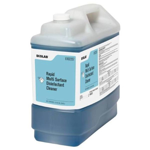 Ecolab Rapid Multi Surface Disinfectant Cleaner 2.5 Gal