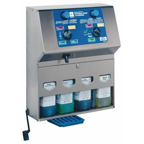Spartan Stainless Steel Lock & Dial Dispenser Kit