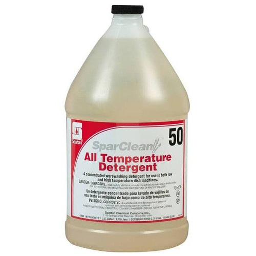 Spartan Sparclean 1 Gallon All Temperature Detergent, Case Of 4