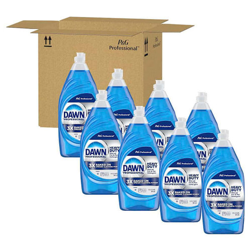 Dawn Professional Manual Pot And Pan Dish Soap, Original Scent, 38 Oz, Case Of 8