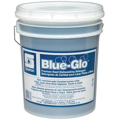 Spartan 5 Gal. Blue-Glo Fresh Scent Manual Dish Detergent