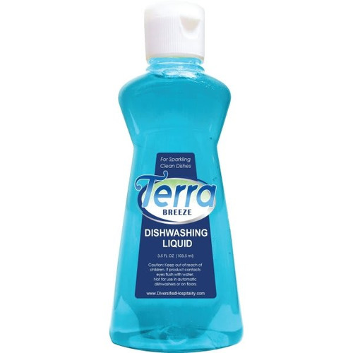 Terra Breeze 3.5oz Concentrated Liquid Dishwashing Detergent "Case Of 72"
