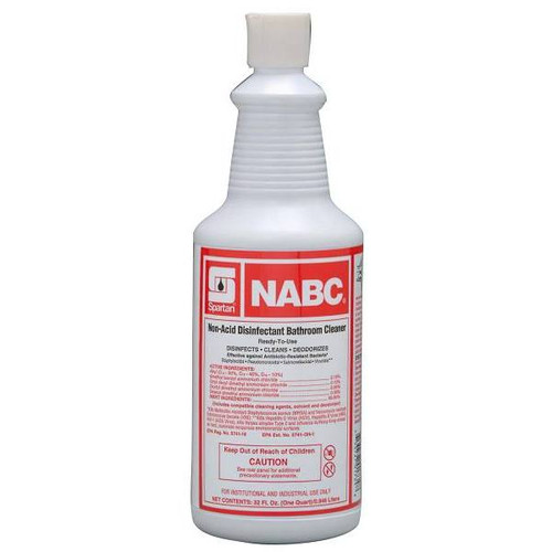 Nabc 1 Quart Floral Scent Restroom Disinfectant