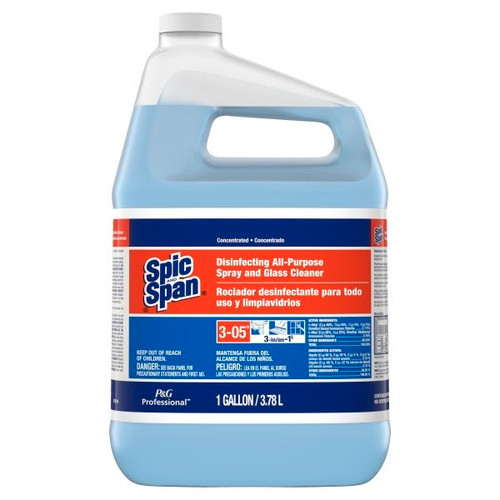 Spic And Span Concentrate Disinfecting All-Purpose Spray/Glass Cleaner, Closed Loop, 1 Gal