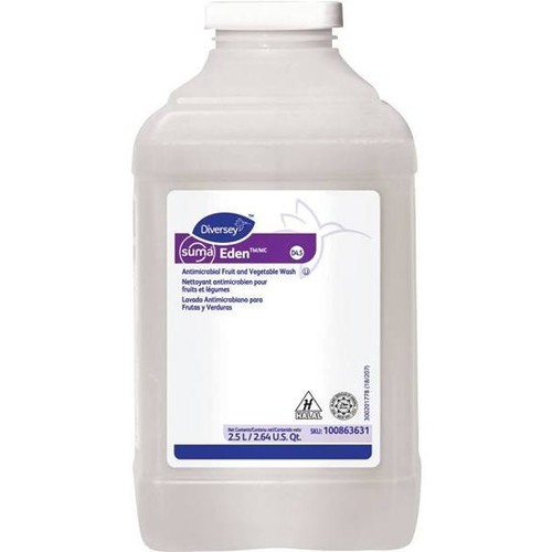 Diversey 2.5 L. Eden Fruit And Veggie All Purpose Cleaner Disinfectant (2-Case)