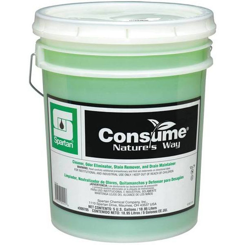 Spartan Consume Organic Digestor,  5 Gal, Vanilla Scent