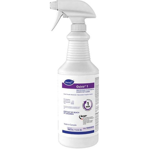Oxivir 32 Oz Sanitizer Disinfectant Cleaner Spray Case Of 12