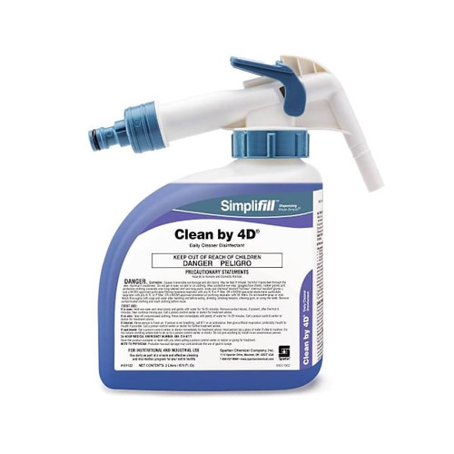 Spartan Simplifil Clean By 4d, Case Of 2