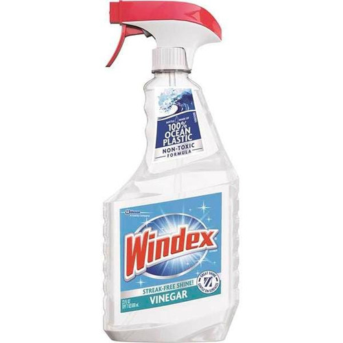 Windex 23 Fl. Oz. Vinegar Glass Cleaner, Case Of 8