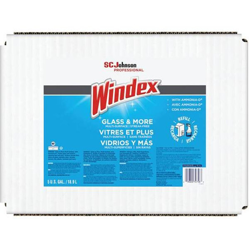Windex 5 Gal. Glass Cleaner With Ammonia-D