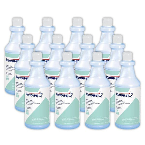 Renown RTU Commercial Liquid Laundry Spotter, 32 Fl Oz, Case Of 12