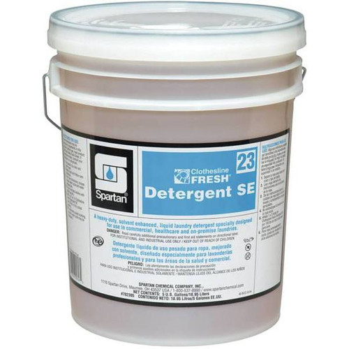 Spartan Clothesline Fresh, Laundry Detergent Se 23, 5 Gal