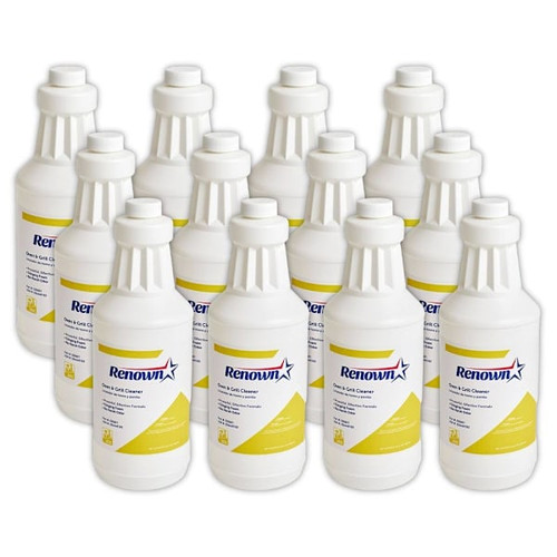 Renown Oven And Grill Cleaner, Fragrance-Free, 21 Oz, Case Of 12