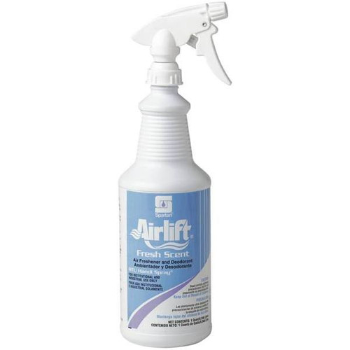 Spartan Airlift Air Freshener, Fresh Scent, 1 Qt, Case Of 12