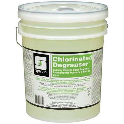 Chlorinated Degreaser Food Production Sanitation Cleaner, 5 Gal.