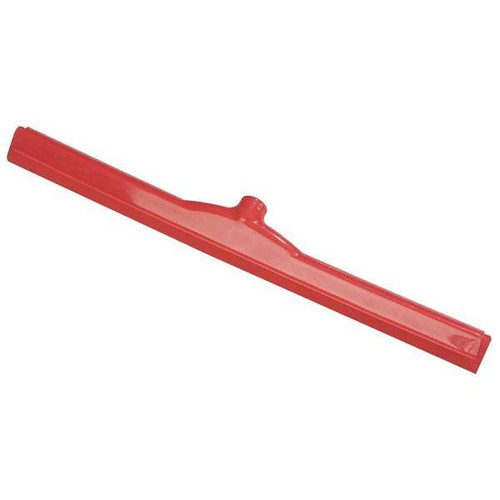 Sparta Polypropylene Floor Squeegee Without Handle, 24", Red