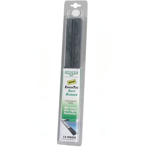 Unger 18 In. Replacement Window Rubber Squeegee