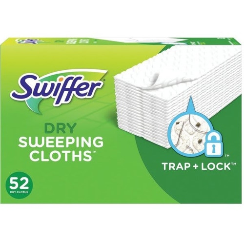 Swiffer Sweeper Multi Surface Unscented Dry Cloth Refills, Package Of 52