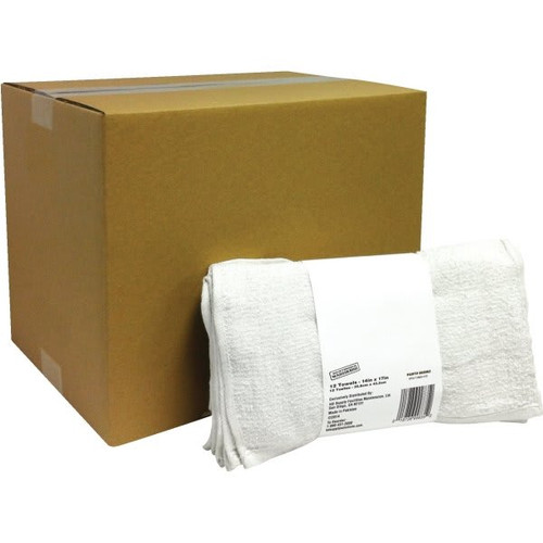 Maintenance Warehouse Terry Towels (White) (96-Box)