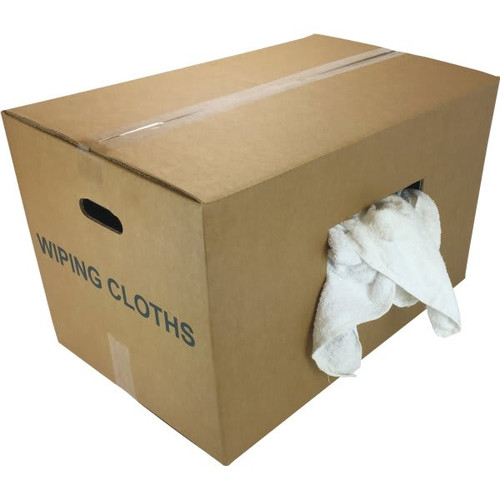 Monarch Terry Wiper (25lb-Box) (White)