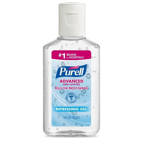 Purell 1 Oz. Flip Cap Hand Sanitizer Bottle Open Stock Case 250-Count