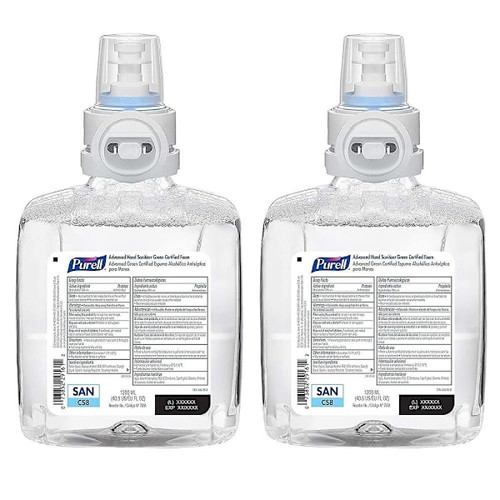 Purell Advanced Hand Sanitizer Foam Refill Fragrance Free 1200 mL
