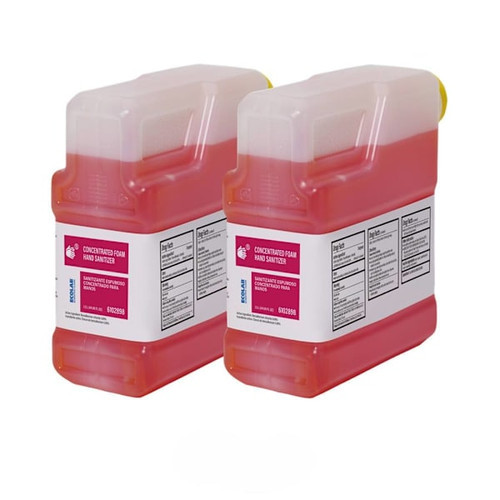 Ecolab Concentrated Foam Hand Sanitizer 1.3 Liter, Case Of 2