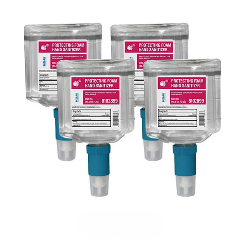 Ecolab Protecting Foam Hand Sanitizer 1200ml, Case Of 4