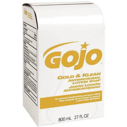 Gojo Gold And Klean Soap Antimic Lotion, Case Of 12