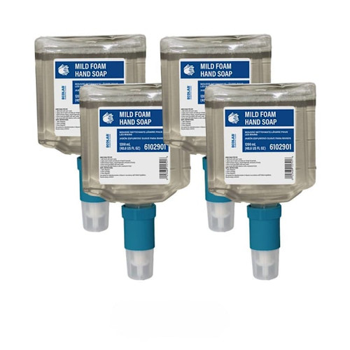 Ecolab Mild Foam Hand Soap 1200ml, Case Of 4