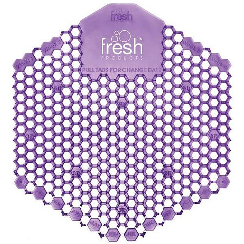 Wave 3d Lavender Urinal Screen, Package Of 10