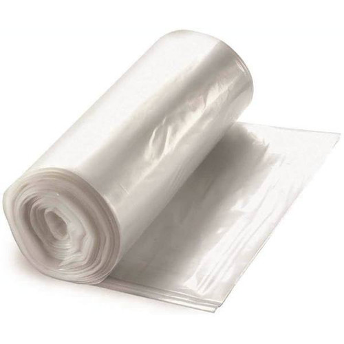 Berry Global 34 Gal. 33 In. X 46 In. 22 Mic. Natural High-Density Trash Bags (200-Case)