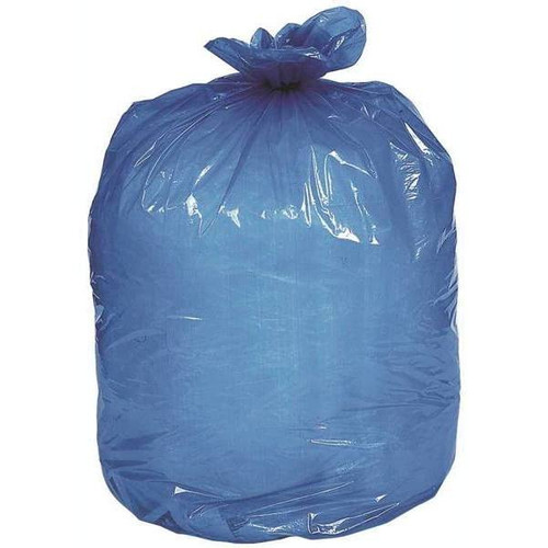 Berry Global 44 Gal. High-Density Hazardous Material Blue Trash Bags (250-Case)