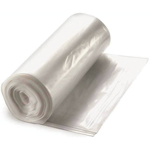 Berry Global 20 Gal. 30 In. X 36 In. 14 Mic. Natural High-Density Trash Bags Case Oof 250