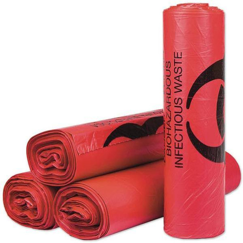 Inteplast Group 40-45 Gal. Red Trash Bags (5-Case)