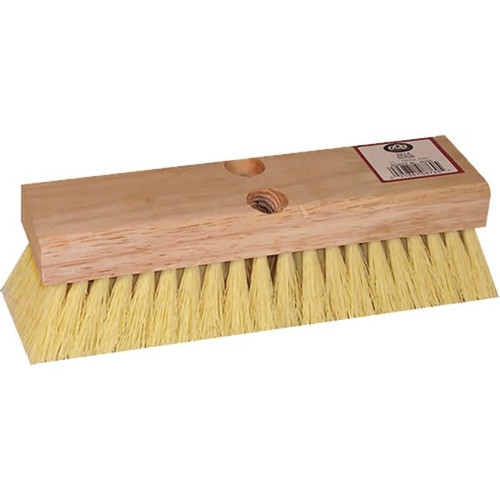 Dqb Industries 08755 10" White Tampico Deck Scrub Brush, Case Of 12