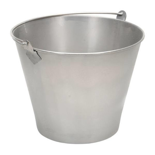 Vestil Bkt-Ss-325 Stainless Steel Bucket, 10 Depth, 3.25 Gallon