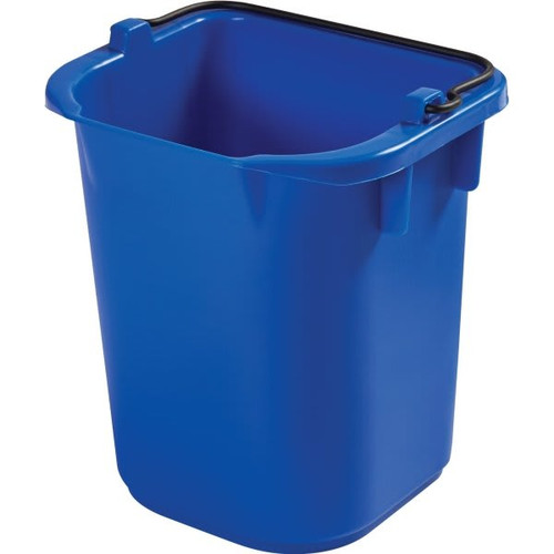 Rubbermaid Commercial 5 Quart Heavy-Duty Cleaning Pail (4-Pack) (Blue)