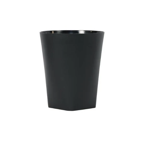 Hapco Certified Green Eco Contour 14 Quart Wastebasket, Black, Case Of 12