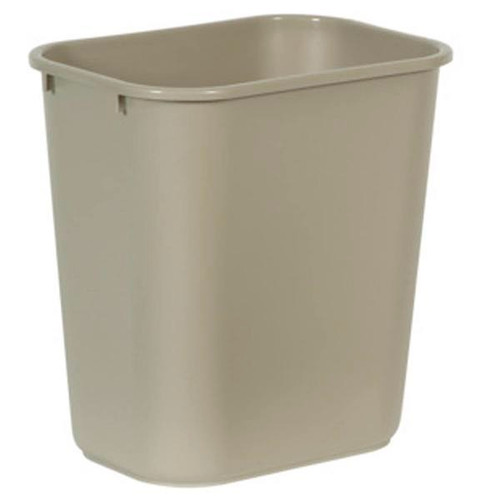 Bagasse 28 Quart Wastebasket Beige Case Of 12