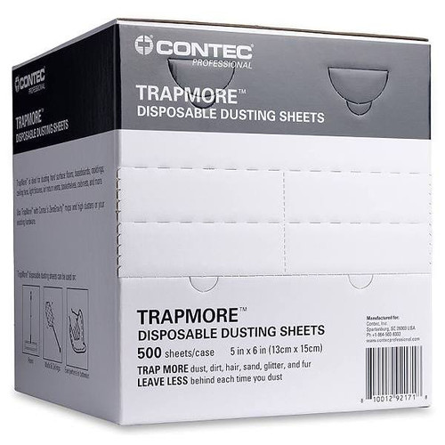 Contec Trapmore Disposable Dusting Sheets 5" X 6" Case Of 500 PRMM9001