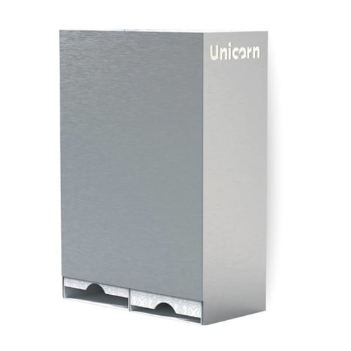 Unicorn Stainless Steel Wall-Mounted Bathroom Stall Dispenser 378026