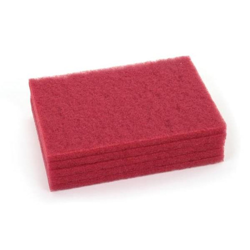 Advance Replacement Scrubber Red Buffing Pads Orbital Floor Machine Case Of 5 139019