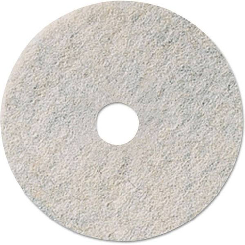 3m 27 In Niagara Natural Burnishing Floor Pad (5-Carton) (White)