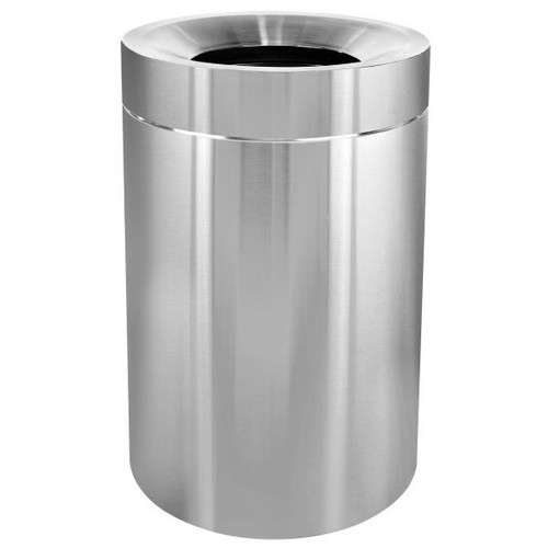 Alpine Industries Stainless Steel Indoor Trash Can, 50-Gallon 211459
