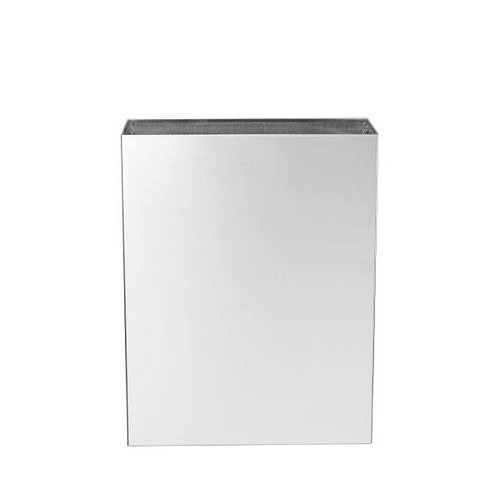 Alpine Industries Stainless Steel Surface-Mounted Waste Receptacle Trash Can 360013