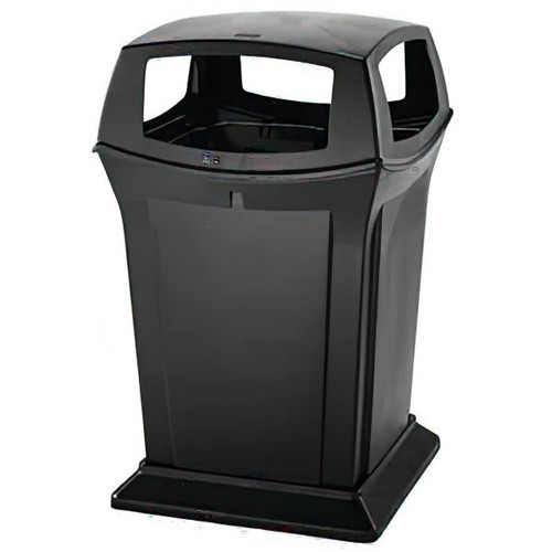 Rubbermaid Commercial Ranger 45 Gallon Trash Can (Black)